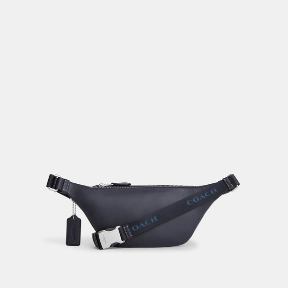 NWT Coach Outlet Warren Mini Belt Bag With Houndstooth Print - Picture 2 of 6